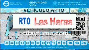 RTO Las Heras en  Las Heras
