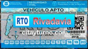 RTO Rivadavia en  Rivadavia