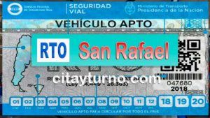 RTO V&Z en  San Rafael